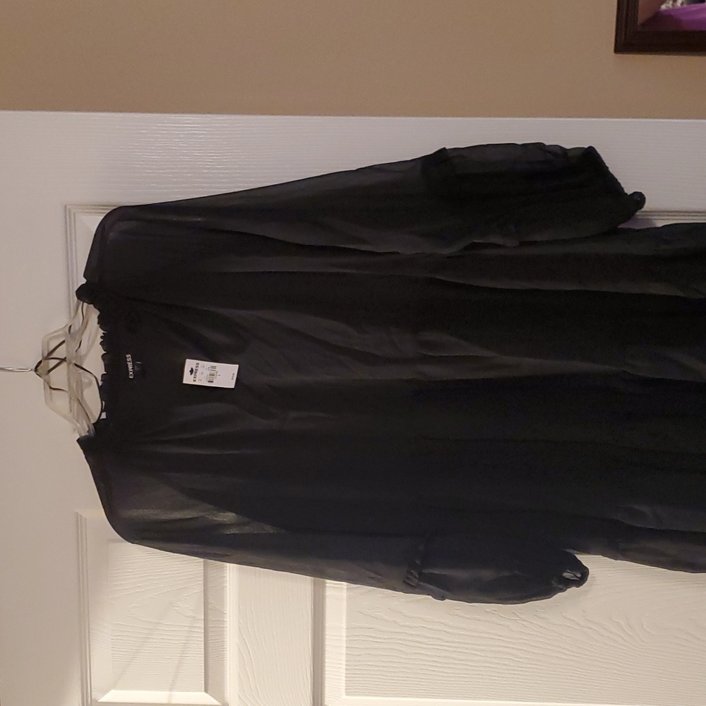 Express black dress
